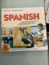 Spanish Visual Language Learning Series AAC Media Windows/Macintosh CD-Rom picture