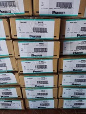 10pk - Panduit FAPB Blank Front Loading Adapter Panel Plastic Black picture