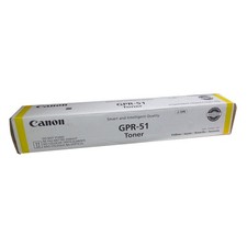 Canon GPR-51 8519B003AA Yellow Toner Cartridge Genuine OEM Original picture