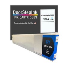 DoorStepInk Compatible Ink Cartridges For Roland ESL4-4 Cyan 400ML-USA picture