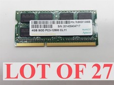 Apacer 4GB DDR3 PC3 12800 SODIMM CL11 75.B83DF.G060B Laptop Memory Ram Lot 27 picture