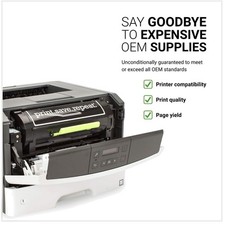 Print.Save.Repeat. Black Toner Cartridge for Lexmark picture
