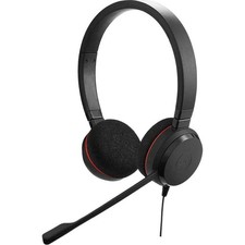 Jabra Evolve 20 Wired Headset - Dual Ear Stereo Headset for Office and Work from picture