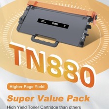 TN880 Super High Yield Toner Cartridge 2 Black picture
