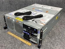 IBM Power 720 Server w/ No CPU, No RAM, Integrated, 2x PSU & Cords picture