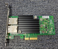 Dell Intel X550-T2 10GbE Dual Port Network Card Full Height 04V7G2 picture