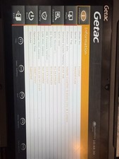Getac F110 G5 i5-8265U 8GB Rugged Tablet No Battery/Charger Missing Cover picture