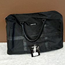 NEW TAGGED/BAGGED Kenneth Cole Black Canvas Bag Gift Premium picture
