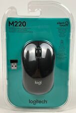 Logitech - M220 SILENT Wireless Optical Ambidextrous Mouse - Graphite NEW SEALED picture