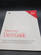 Vintage Power Macintosh 7200 Series User's Guide Manual Apple Computer 1995 picture