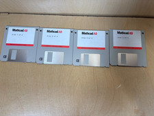 Mathcad 4.0 MathSoft 1993 3.5 Floppy Disk Set 1-4 Untested picture