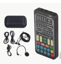 Voice Changer Set Multifunction Portable Recording Sound Card For Anchor Voice   picture