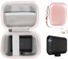 Case for Logitech for Creators Mevo Start, Wireless Live Streaming Camera, (Rose picture