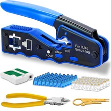 Ethernet Crimping Tool Kit RJ45 Crimp Tools,CAT5 Cat5e Cat6 RJ45 Crimping Tool picture