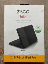 Zagg Folio Tablet Bluetooth Keyboard Case iPad Air/Air 2/9.7-inch iPad Pro/iPad picture