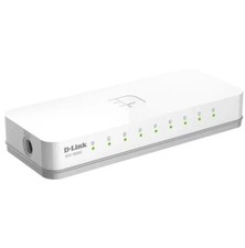 D-Link DES-1008C - Network Switch, Unmanaged, Fast Ethernet (10/100), White picture