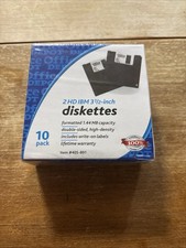 Office Depot 2HD IBM 3.5 inch 1.44MB  Diskettes 10 Pack NEW IN SEALED BOX picture