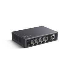 Loocam 4 Port 100mbps PoE Switch 65W 1 Ethernet Uplink Unmanaged Switch picture