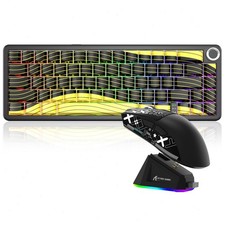 ATTACK SHARK X11 Wireless Gaming Mouse & X65PRO HE Rapid Trigger Keyboard Combo picture