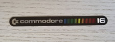 Original Genuine Commodore 16 (C16) Logo Badge Emblem – Vintage Retro Computer picture
