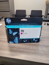 HP C9453A Genuine Ink Cartridge HP 70 Magenta 130ML New Expired 2018 picture