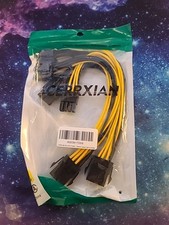 (2-Pack) COMeap 8 Pin PCIe Splitter Cable, GPU VGA PCIe 8 Pin Female to Dual... picture
