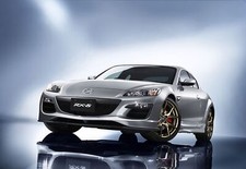 Cars 2011 mazda rx8spiritr1 Desk Mat Stitched picture