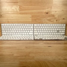 Lot 4 Apple Magic A1644 Bluetooth Wireless QWERTY Standard Keyboard - For Parts picture