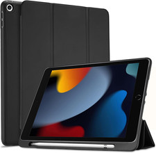 ProCase Smart Case for Apple iPad 10.2 9th 8th 7th Gen Black Slim Stand Cover picture