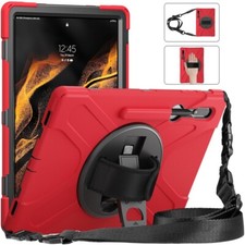 Rotating Handle Grip Shockproof Case For Samsung Galaxy Tab S9 Ultra S9 Plus S8 picture