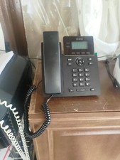 Ooma 2602W Phone System Grandstream Networks Black Used picture
