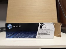 HP 35A CB435A LaserJet Toner Cartridge Genuine OEM Open Box Sealed New picture
