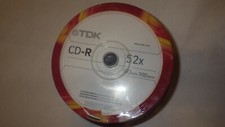 New 30-Pack TDK  CD-R Recordable Disks 80Min 700MB 52X Spindle-Pack Sealed picture