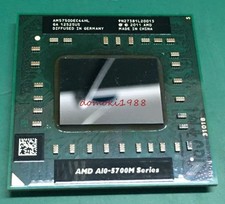 AMD Quad-Core Mobile CPU A10-5750M 2.5Ghz Socket FS1 AM5750DEC44HL A10-5750M picture