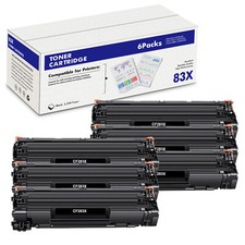 6PK CF283X For HP  83X Toner Cartridge LaserJet Pro MFP M225dw M225rdn picture