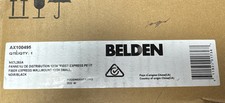 NEW Belden AX100495 FiberExpress Wall Mount Patch Panel - Small Wall Mount Black picture