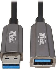 ✨ Tripp Lite USB-A 3.2 Fiber Active Optical Cable 49ft M/F U330-15M-FIBER Unused picture