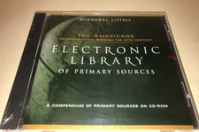 Electronic Library of Primary Sources CD ROM Americans Reconstruction thr 20th C picture