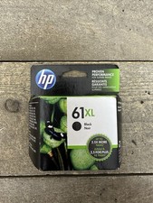 Genuine HP 61XL Black Printer Ink Cartridge in Retail Box Exp 12/2021 OEM picture