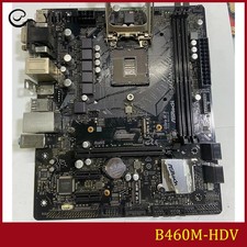 FOR ASROCK B460M-HDV DDR4*2 Socket 1200 64GB D-Sub DVI-D HDMI Ｍotherboard Test picture