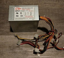 QMAX LC-B350ATX 350W Computer Power Supply (Tested)  picture