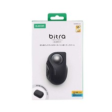 ELECOM bitra M-MT2MRSABK Quiet Trackball Mouse Bluetooth & 2.4GHz Wireless Black picture