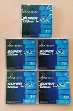 Imation SuperDisk 120MB (5-Pack) LS-120 NEW SEALED picture