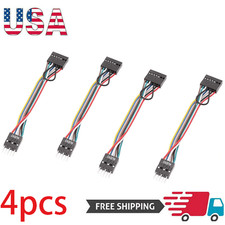 4pcs Audio 13Pin Female to 9Pin Male ATX Converter Cable For Lenovo Motherboard# picture