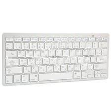 Arabic Wireless Keyboard Mini 78 Keys Ultra Thin Portable White Computer Key Fit picture