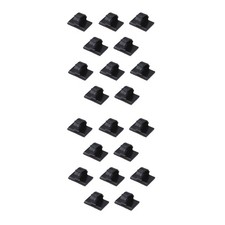 20Pack Self-Adhesive Base Design Clip Wire Tie Cable Clamp Clip Car Dash Camera picture