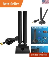Magnetic Base Tri-Band WiFi 6E Antenna - Flexible Placement & Enhanced Speed picture