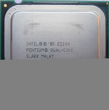 Intel SLA8X Pentium Dual Core E2200 2.2GHz 1MB Cache 800MHz LGA775 Tested Workin picture