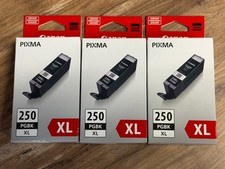 3 Pack-Bundle Canon PGI-250 PGBK XL Ink Tank Black (6432B001) picture
