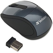 Verbatim Corporation 97470 Wireless Optical Mouse Black Travel Nano Receiver picture